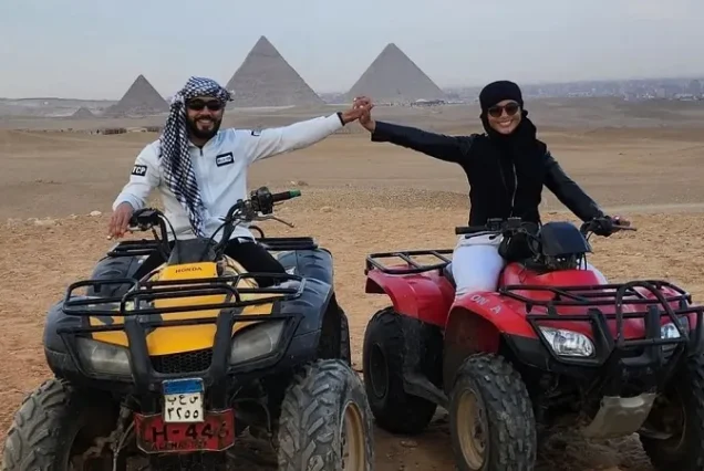 Desert Safari by Quad Bike at Giza Pyramids